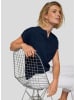 Rabe Bluse in Dunkelblau