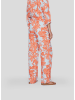 Rabe Hose in Hellblau/ Orange