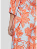Rabe Hose in Hellblau/ Orange