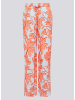 Rabe Hose in Hellblau/ Orange