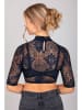 Edelnice Dirndlbluse "Sissi" in Dunkelblau