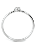 DIA DIAMONDS Zilveren ring met diamanten