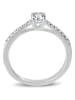 DIA DIAMONDS Silber-Ring mit Diamanten und Edelsteinen