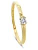 DIA DIAMONDS Vergold. Ring mit Diamanten