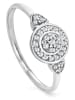 DIA DIAMONDS Zilveren ring met diamanten