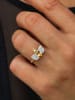 DIA DIAMONDS Vergold. Ring mit Diamanten