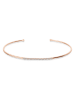 DIA DIAMONDS Rosévergold. Armspange mit Diamanten