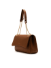 maison héritage PARIS Leren schoudertas "Tiva" camel - (B)32 x (H)18 x (D)10 cm