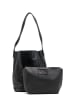 maison héritage PARIS Leren schoudertas "Figa" zwart - (B)20 x (H)27 x (D)15 cm