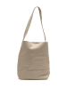 maison héritage PARIS Leren schoudertas "Figa" crème - (B)20 x (H)27 x (D)15 cm