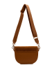 maison héritage PARIS Leder-Umhängetasche "Zest" in Camel - (B)24 x (H)19 x (T)9 cm