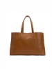maison héritage PARIS Leder-Shopper "Gianni" in Camel - (B)48 x (H)30 x (T)11 cm