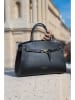 maison héritage PARIS Leren handtas "Dieci" zwart - (B)37 x (H)26 x (D)12 cm