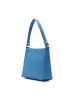 maison héritage PARIS Leder-Henkeltasche "Tiji" in Hellblau - (B)28 x (H)21 x (T)8 cm