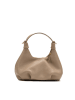 maison héritage PARIS Leren handtas "Costa" taupe - (B)20 x (H)10 x (D)10 cm