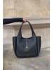 maison héritage PARIS Leren shopper "Artic" zwart - (B)41 x (H)28 x (D)11 cm