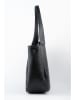 maison héritage PARIS Skórzany shopper bag "Artic" w kolorze czarnym - 41 x 28 x 11 cm