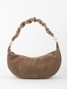 maison héritage PARIS Leren handtas "Eban" taupe - (B)33 x (H)14 x (D)1 cm