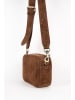 maison héritage PARIS Leder-Umhängetasche "Saga" in Braun - (B)21 x (H)15 x (T)6 cm