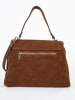 maison héritage PARIS Leren handtas "Grand Talia" bruin - (B)40 x (H)27 x (D)13 cm
