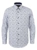 G.O.L.® FINEST COLLECTION Blouse - slim fit - wit/blauw