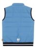 Steiff Doorgestikte bodywarmer blauw