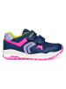 Geox Sneakers "Pavel" blauw/roze