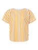 Maerz Muenchen Bluse in Orange/ Weiß