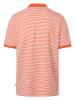 Maerz Muenchen Poloshirt in Orange/ Weiß