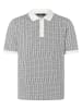 Maerz Muenchen Poloshirt in Weiß/ Schwarz