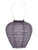 Lumiz Lampion solarny LED "Folia Balloon" w kolorze fioletowym - wys. 20 x Ø 20 cm