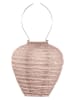 Lumiz Ledsolarlantaarn "Mosaic Balloon'' beige - (H)20 x Ø 20 cm