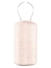 Lumiz LED-Solarlaterne ''Paisley Cylinder'' in Rosa - (H)33 x Ø 18 cm