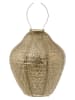 Lumiz Lampion solarny LED "Ikat Jar" w kolorze złotym - wys. 34 x Ø 30 cm