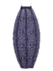 Lumiz LED-Solarlaterne ''Bazaar Long Oval'' in Lila - (H)45 x Ø 20 cm