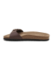 billowy Klapki w kolorze brązowym