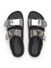 billowy Slippers zilverkleurig