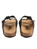 billowy Leren slippers zwart