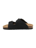 billowy Leren slippers zwart