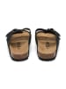 billowy Leren slippers zwart