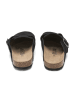 billowy Leren clogs zwart