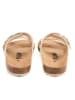 billowy Pantoletten in Gold