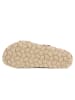 billowy Leren slippers lichtbruin