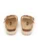 billowy Pantoletten in Rosegold