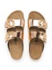 billowy Klapki w kolorze różowozłotym