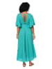 Aller Simplement Jurk turquoise