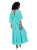 Aller Simplement Jurk turquoise