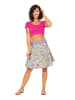 Aller Simplement Rock in Beige/ Hellblau/ Pink