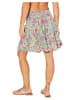 Aller Simplement Rok beige/lichtblauw/roze