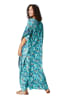 Aller Simplement Kaftan in Türkis/ Blau